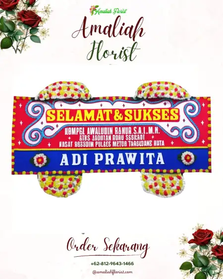 Papan Bunga Ucapan Selamat Sindangangin